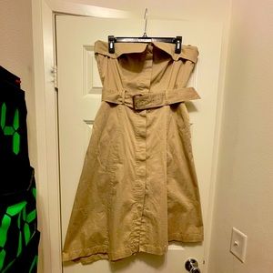 Banana republic trench dress